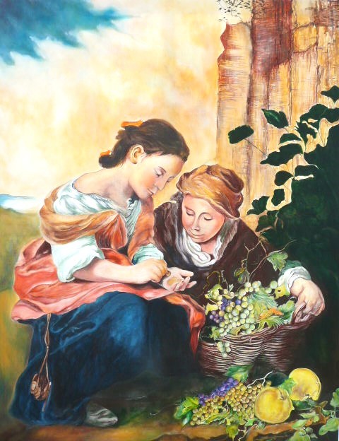 A Partilha 100x80cms