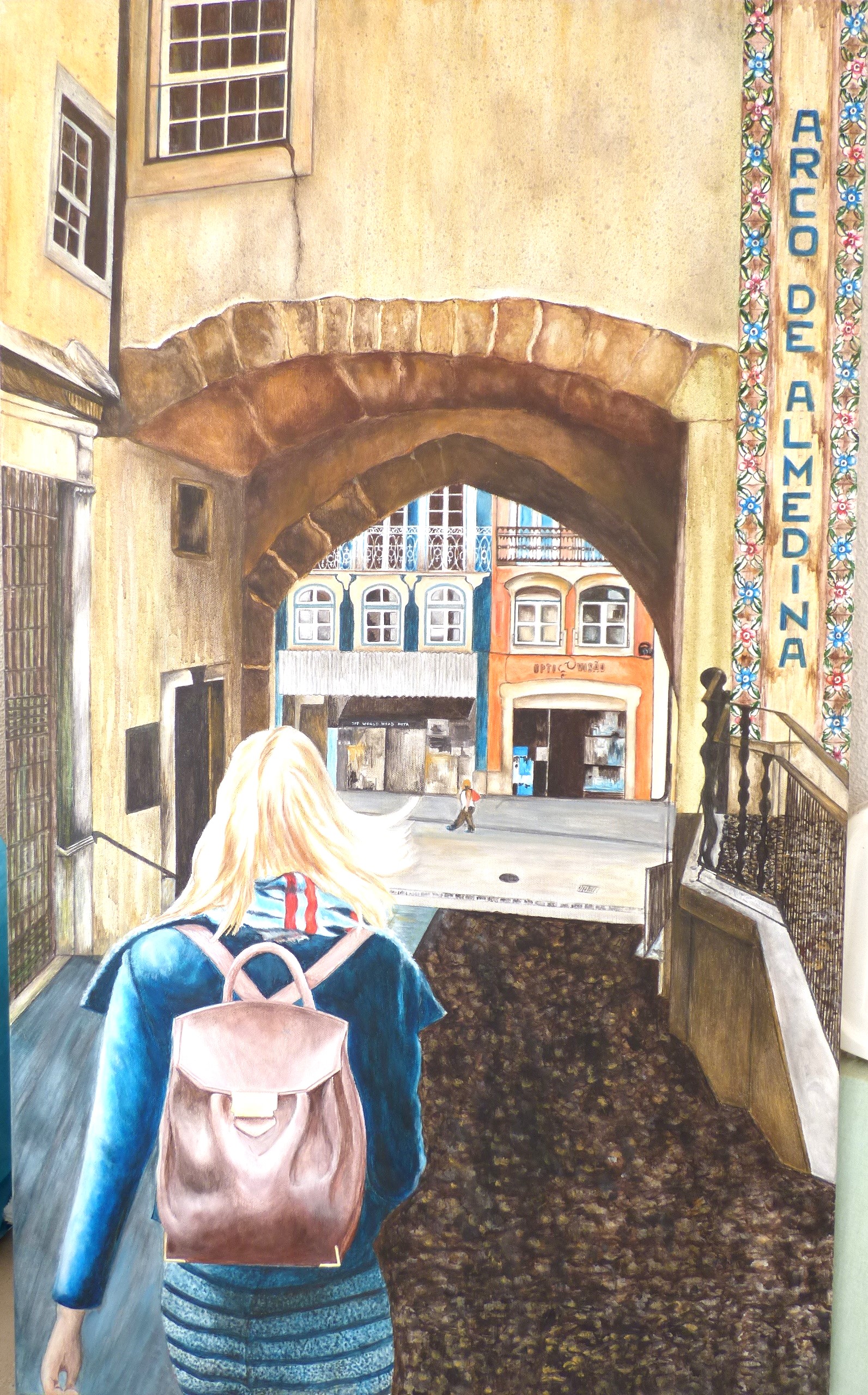 Arco De Almedina 60x100cms