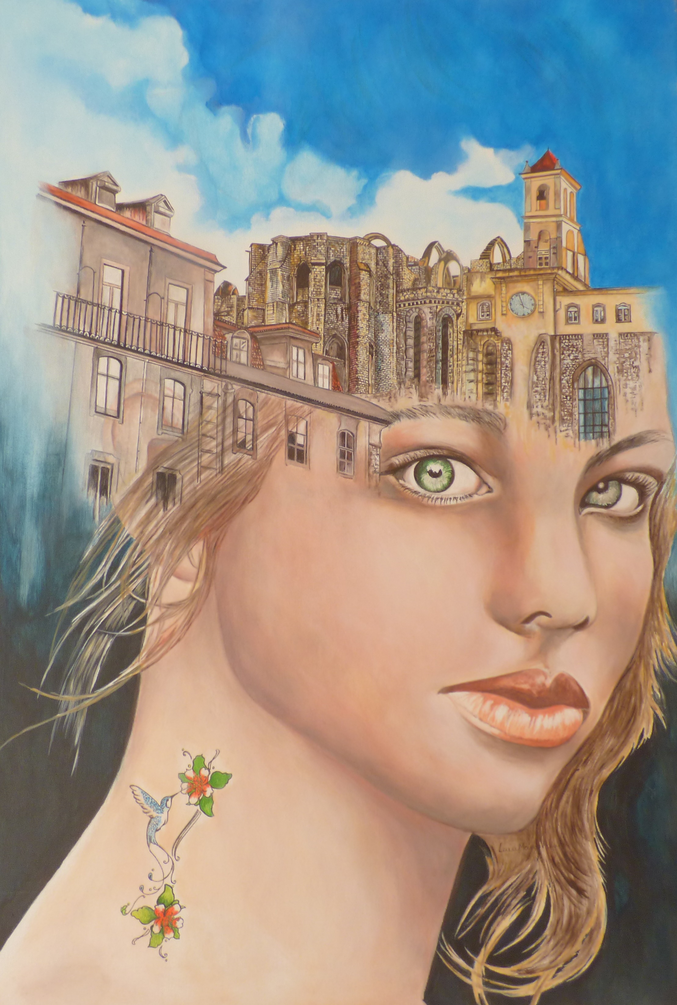 Convento Do Carmo 90X60 Cms