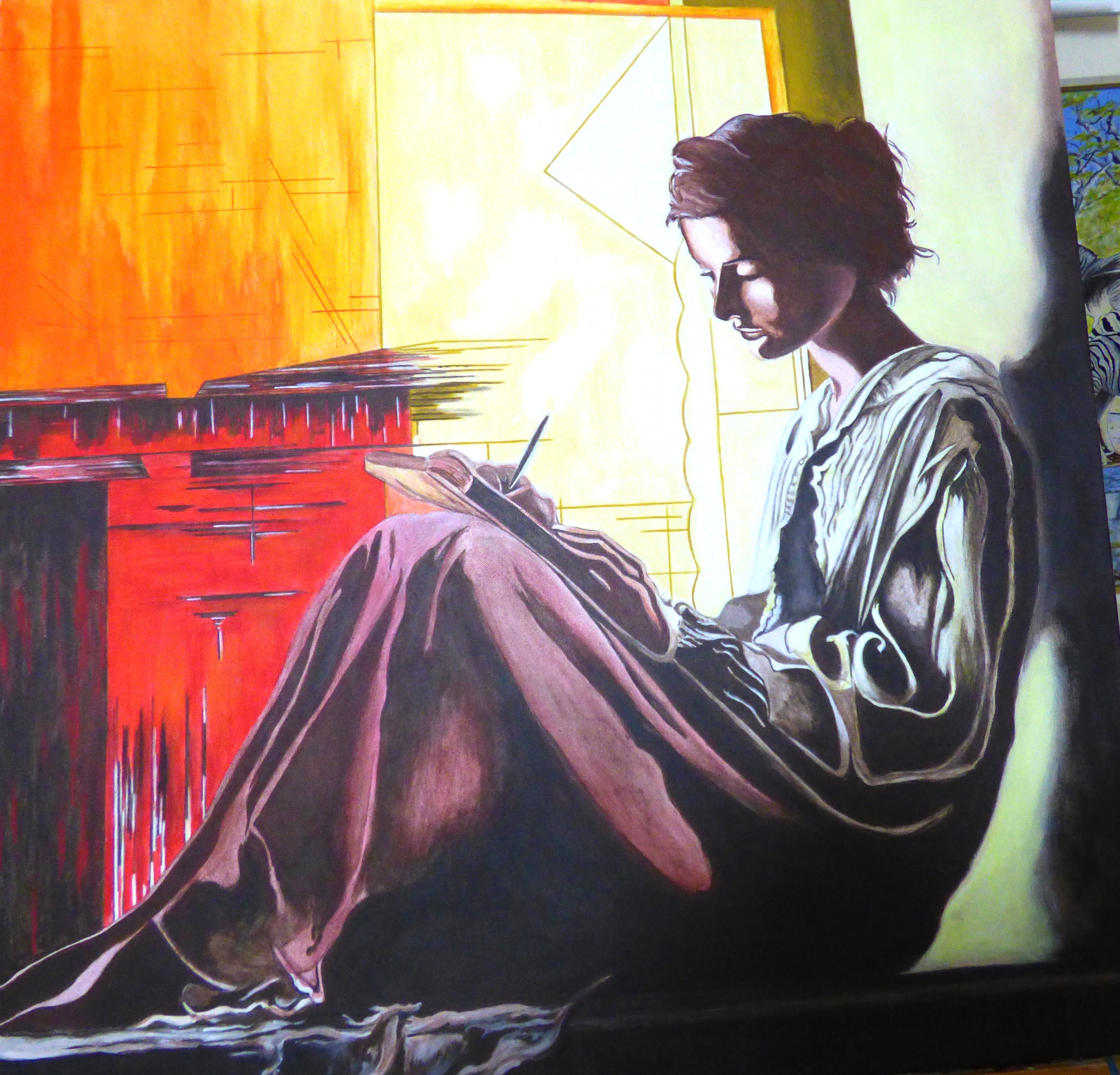 Fragmentos Do Passado 90x90cms