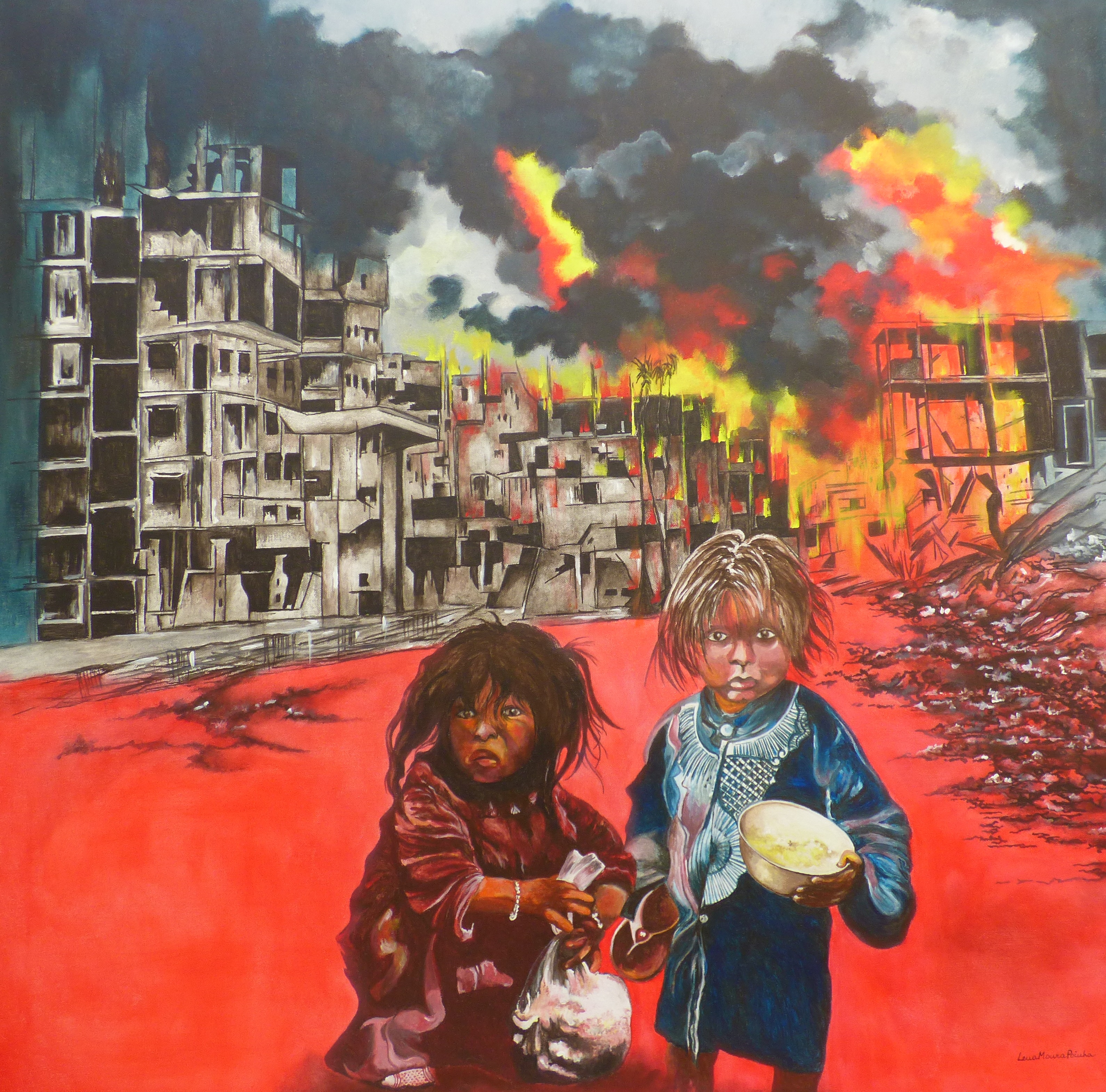 Inocentes 100x100cms