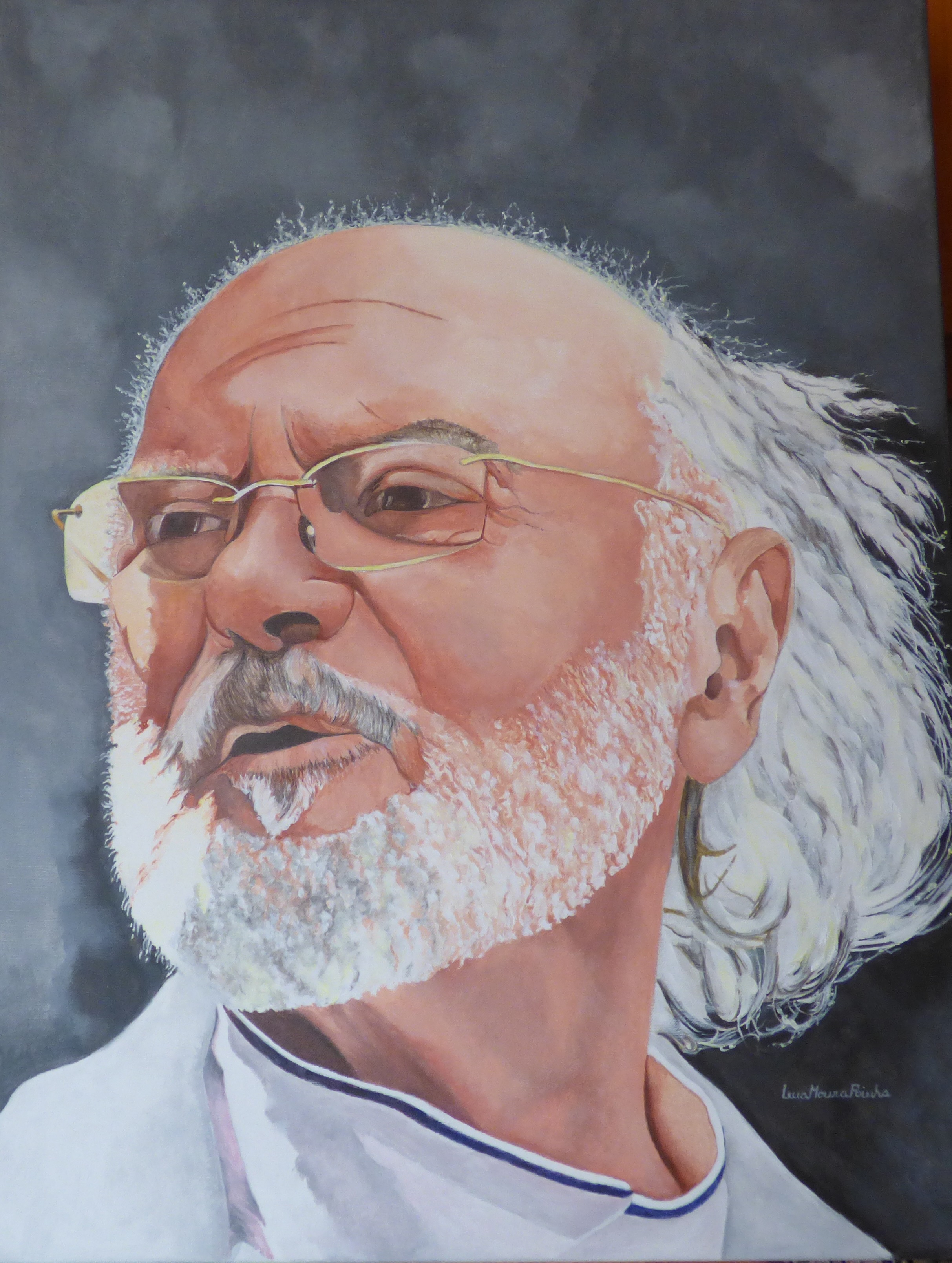 Mestre Silvestre Raposo 80x6cms