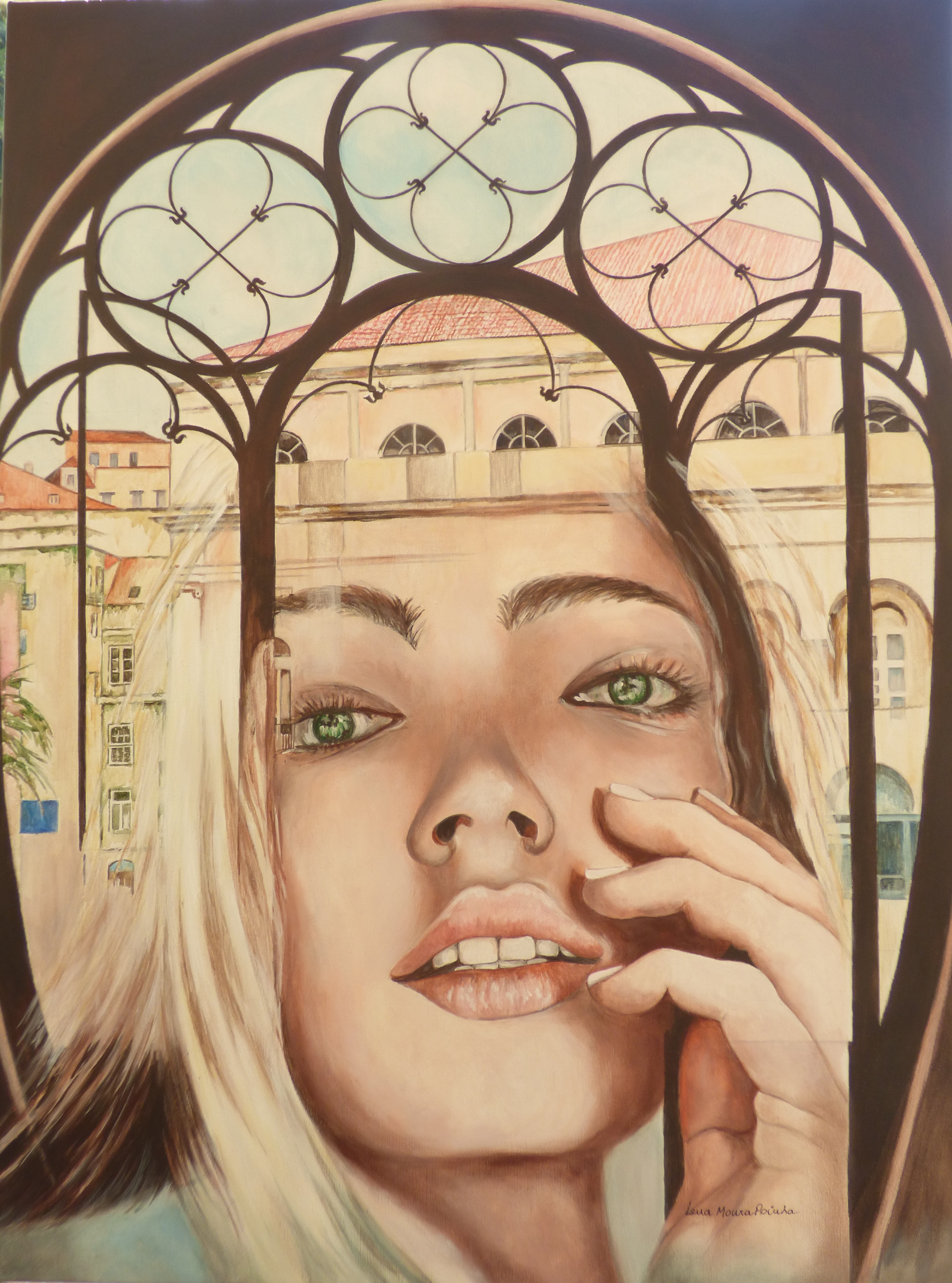 Olhares Estacao Ferroviaria Do Rossio 80x60cms