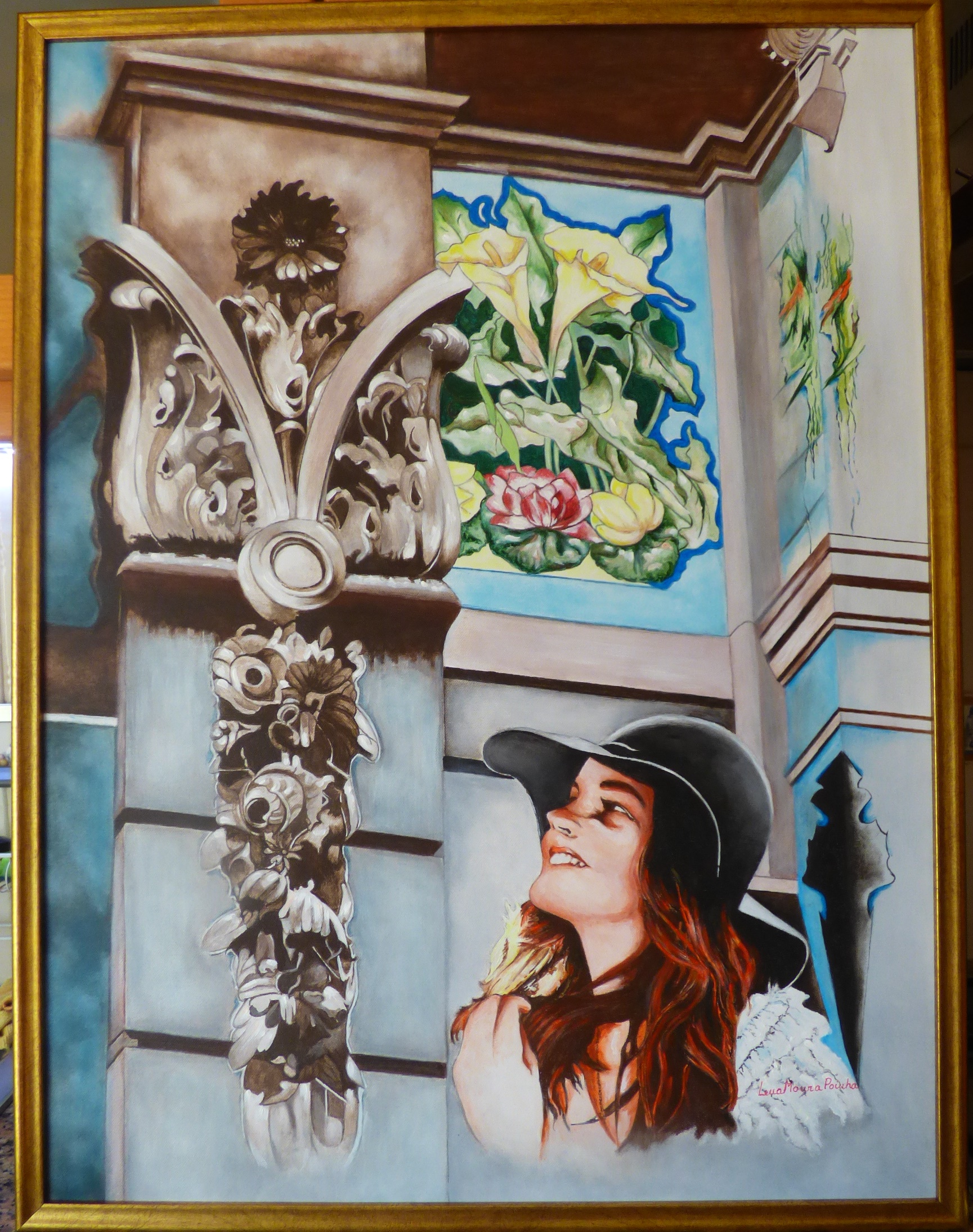 Palacete Arte Nova 80x60cms