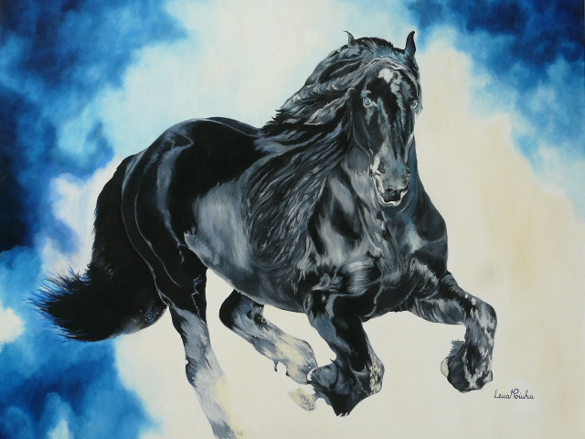 Perola Negra 80x90cms