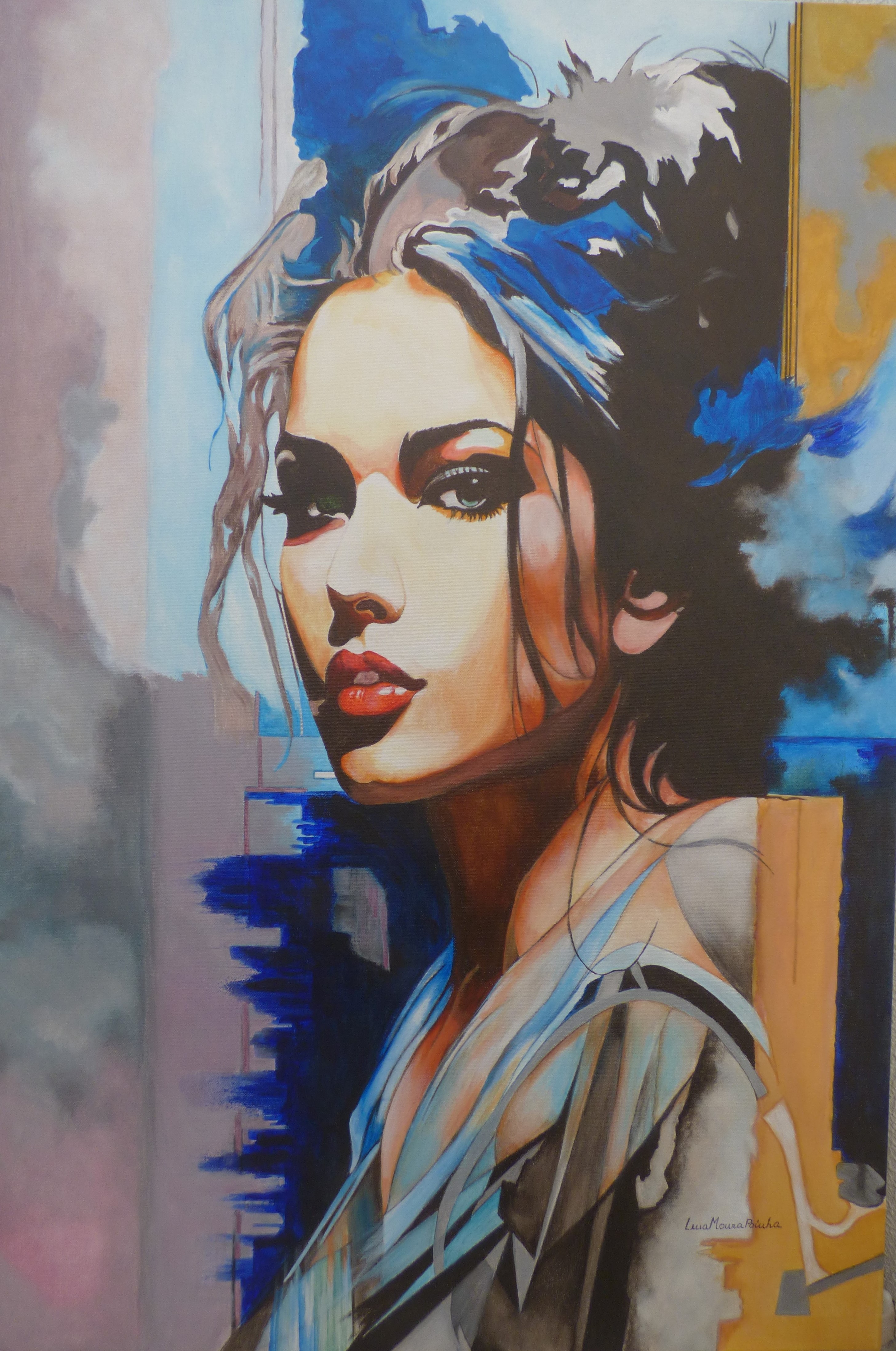 Yasmin 90x60cms
